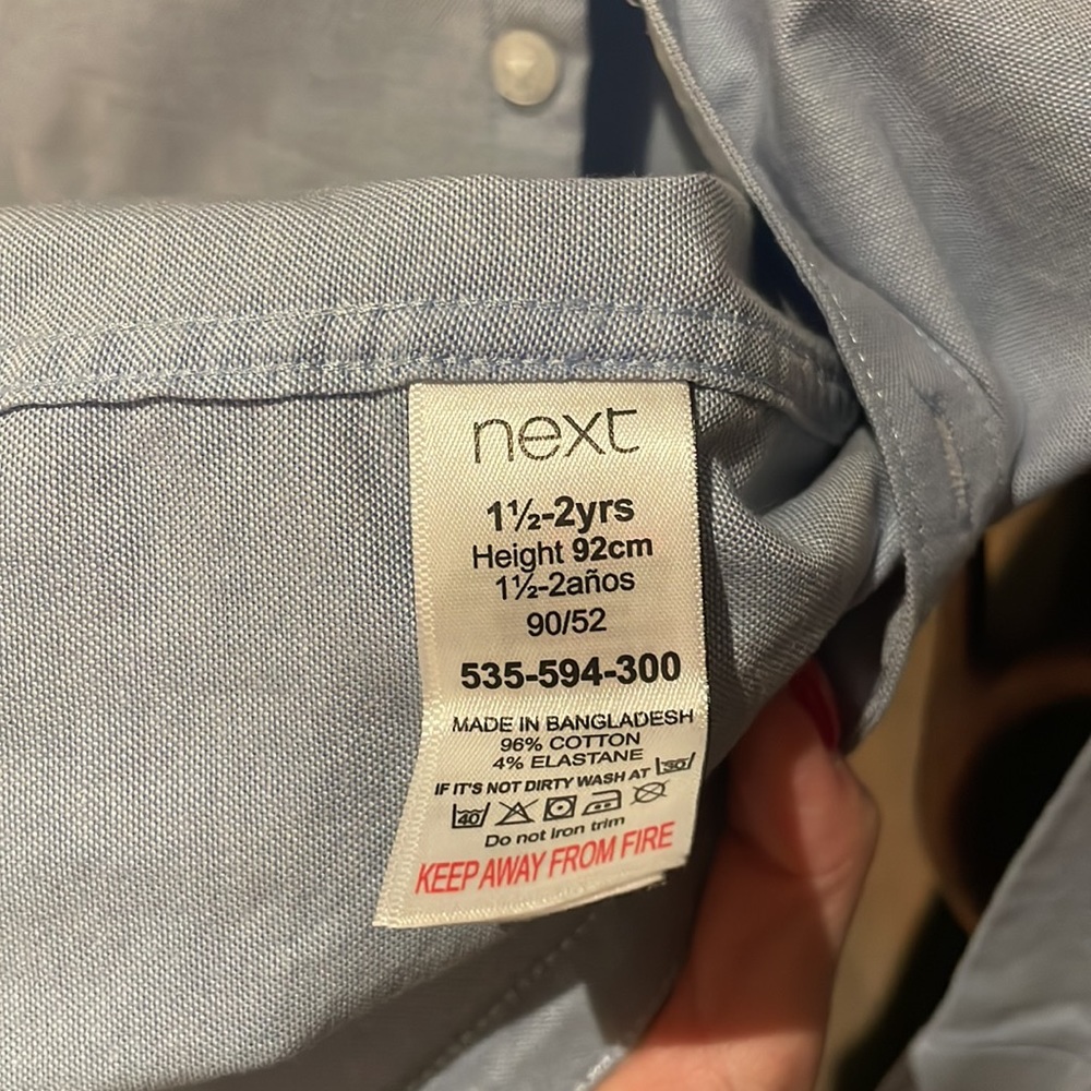 NEXT - Button down shirt - Picture 4 of 4